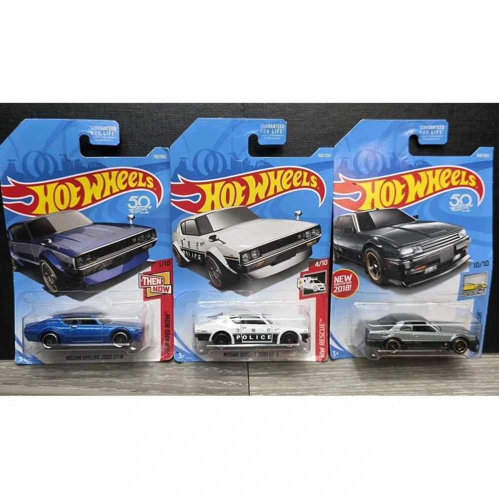 Hot Wheels Lot‎ 3- Nissan SKYLINE GT-R Bundle